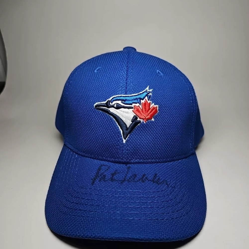Vintage Toronto Blue Jays Pat Tabler Autographed Hat
